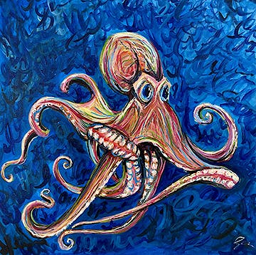 Gillian Claghan Octopus 2021